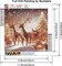 5D Painting by Numbers Kits for Adult Santa Claus Elk Christmas Tree Gift DIY Round Diamond Art Kits Christmas Picture Art for Home Wall Decor,11.8x11.8 inch